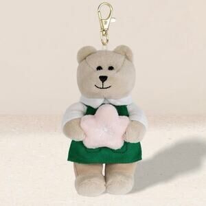 Starbucks Bearista Blossom 2026 Limited Keychain NWT